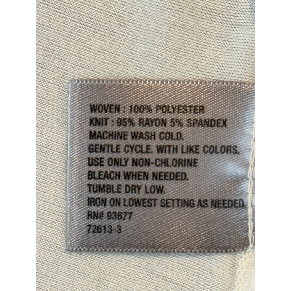 Worthington White Pintuck Front Sleeveless Tank Blouse Mixed Fabric - Picture 5 of 5